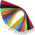 YOUOWO Cruise Lanyards Solid Durable 14 Pack 7 Colors for ID Card Badge Holder Office Neck Keychain