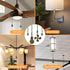 2 12 Inches Set Ceiling Fan Pull Chain Extender, Pcs Long Ceiling Fan Pull Chain Extension Pendant Ornament