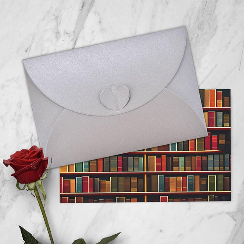 Eekstdbn Greeting Cards Library Bookshelf Book Greetingcard With All Occasion Cards Invitation Holiday Card Anniversary