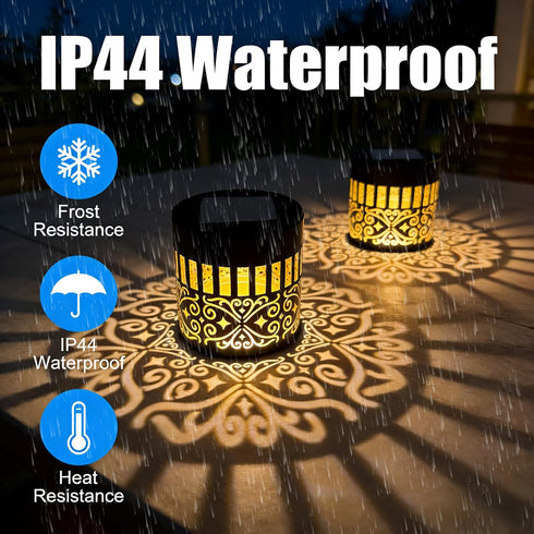 2 Pack LED Outdoor Wall Light Fixtures, Black Front Porch Lights Wall Mount Lighting, Exterior Waterproof Wall Lantern