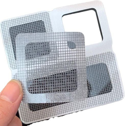 Screen Repair Kit - 15 Pcs Door Window Repair Patch, Strong Adhesive Stickers for Holes and Tears