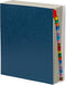 Blue Summit Expanding Desk File, Letter Size, 26 Dividers for A-Z Organization