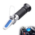 Antifreeze Refractometer - 3-in-1 Coolant Tester for Checking Freezing Point and Concentration