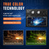 2 4/9-13 Dimming 4.33x3.54in TRQWH Welding Lens - Solar Auto Darkening Welding Helmet Lens True Color Technology