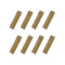 uxcell 8 Pcs Fully Threaded Rods 5/16x1 - All Thread Studs, Long Threaded Screw Carbon Steel for Furniture Assembly
