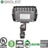 15W 1500 50W 5000K 120-277V, GKOLED LED Floodlight, Outdoor Security Fixture, Waterproof, Lumens, MH Equivalent
