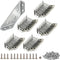 Stainless Steel L Brackets for Wood Heavy Duty Corner Bracket, Angle Bracket,