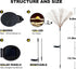 4 120 40 PCS Solar Firework Light, Outdoor Solar Garden Decorative Lights LED Powered Copper Wires String DIY Landscape