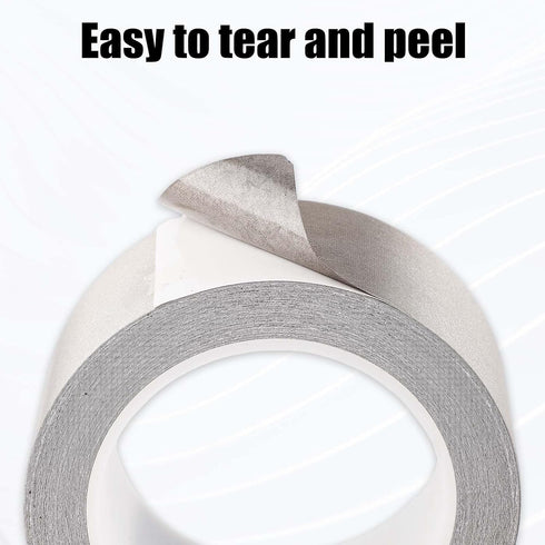 2" x 65.6' Faraday Cloth Conductive Adhesive Tape - High Shielding Double Sided Sticky Fabric Tape for EMI Shielding