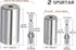 Spurtar Universal Socket Set (11-32mm 7-19mm) Multi-Function Tool, 4Pcs Set for Unscrewing Bolts