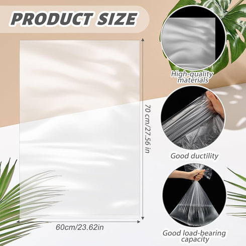 YooNotee 200 15 Pcs Gallons Shredder Bags Large Gallon Size Paper Shredder Bags for Home Office Paper Trash Shredded