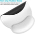 Dapesuom Ergonomic Mouse Pad with Wrist Support, Comfortable Memory Foam Wrist Rest for Easy Typing Pain Relief, Cute