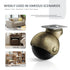 Furniture Wheels 4 Pack, 1.5 Inch Ball Caster Wheels, Brass Casters Set of 4 for Furniture, Kitchen, Cabinet