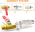GASHER 1/4-Inch NPT Male Industrial Air Plug, 1/4-Inch High Flow Pneumatic Plugs 300PSI (20-Pack)