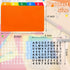 Lewtemi 50 Pieces Index Card Dividers Index Card Guide Set with Tabs Alphabet Tabbed Index Cards Guides Self Adhesive Number Stickers for Office Recipe Business Classroom(Multi Color, 4 x 6 Inch) by Lewtemi