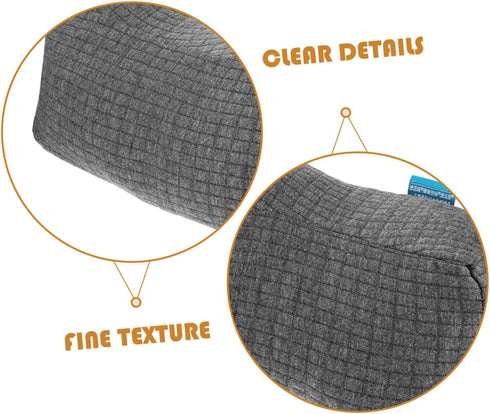 MAGICLULU Ergonomic Foot Elevation Pillow for Office and Home Comfortable Foot Rest for Sleeping and Relaxation