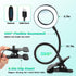 10X Magnifying Glass with Light, 48 LED Desk Magnifier with Clamp, Dimmable 3 Modes Magnifying LED Lamp for Crafts, DIY