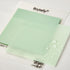 BRYTEFY Pastel Transparent Sticky Notes, Set of 4 Pads 3''x3”, Clear Sticky Tabs, Translucent Page Flags