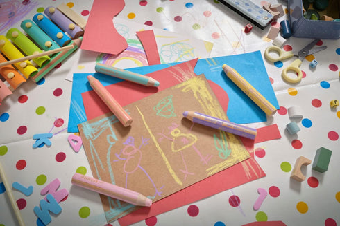 STABILO Woody 3 in 1 Pencil, Pastel Pink for Versatile Use