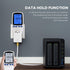 US Plug Multi Functional Power Meter, Backlight Monitor for Voltage Electricity Measurement, Home Tools Kits