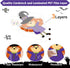 Halloween Classroom Bulletin Board Decorations - Cutouts Trick or Treat Pumpkin, Bat, Witch, Ghost, Castle
