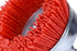 Century Drill & Tool 77231 3" Coarse Nylon End Brush, 80 Grit, 1/4" Shank, 4,500 RPM