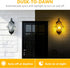 4 Pack A19 Bulbs 60W 9W, Bulb, Bulb 2700K,E26 DAYBETTER Dusk to Dawn Light Outdoor, Equivalent, Energy Efficient Light