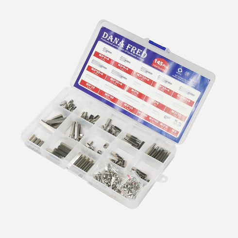 M3 Hex 304 Stainless Steel Standoff Kit, Male Female Metric Thread Mount Spacer for PCB and Quadcopter
