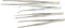 4Pcs 304 Stainless Steel Tweezers: 6" 7" 8" 10" with Precision Serrated Tips for Jewelry, Crafts, and Cooking.