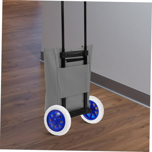 2pcs ARTIBETTER Replacement Wheels for Folding Grocery Shopping Cart Sturdy Plastic Rolling Cart Wheels Compatible