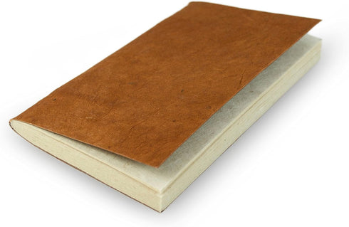Nepali Companion Pocket Notebook with Handmade Paper, Vintage Composition Notebook for Office, School, 3.5x5 inch,