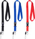 Wisdompro Office Lanyard, 3 Pack - 23 inch Quick Release Neck Strap with Detachable Buckle for Keys, ID Badges, Cell