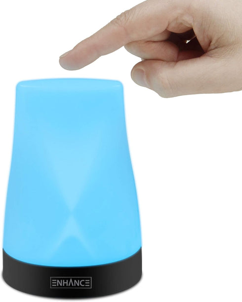 ENHANCE Portable Table Lamp - Dimmable Desk Lamp with 3 Brightness Levels