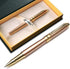 HSK Luxury Ballpoint Pen Gift Set, Black Refill, 0.5mm Line Width, Classy Gift Box for Men & Women