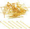 PATIKIL 1.57x0.12 Aluminium Chandelier Connector Pins, 500Pcs Chandelier Crystal Clips for Fastening