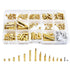 M2.5 Male Female Brass Hex Spacers & Standoffs - 300pcs Motherboard Standoffs and Screws Nuts Assortment Kit