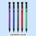 BAZIC Electra Mechanical Pencil 0.7mm, Smooth Writing, Latex Free Eraser, 5/Pack, 1-Pack