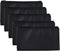 XINGXINRONG Bank Bag,5 Pack Leatherette Security Deposit Bags Utility Zipper Bags for Tools,