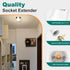 E26 E26 Bulb 5CM/1.97 Inch 200W, Bulb 2 DiCUNO Socket Extender, Standard Medium Base Lamp Socket Adapter of Extension