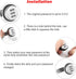 Lpraer Combination Cam Lock Security Locks Set of 2 Password Coded Locks for Safety of Box Cabinet Drawer Mailbox Door Furniture (1-1/8 Inch, Silver) by Lpraer