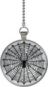 Spiderweb Spider Moon Glow in the Dark Double Sided Ceiling Fan and