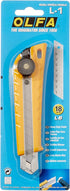 OLFA Heavy-Duty 18mm Ratchet-Lock Utility Knife (L-1)