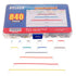 BOJACK 14 Values 840 pcs Solderless Flexible Breadboard Connecting Line Cables, Breadboard Jumper Wires Kit