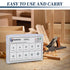 GOOBETTER 160PCS 304 4#40 6#32 8#32 10#24 10#32 12#24 1/4-20 5/16-18 3/8-16 1/2-13, SAE Hex Nuts Assortment Kit