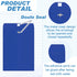 Geyee 100 Pcs Clasp Envelopes, 10 x 13 Inch Navy Blue Gummed Mailing Envelopes for Home Office Business Supplies