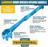 Bung Wrench, Gallon Drum Wrench for 10 15 20 30 50 55 Gallon Drums, Fits 2 inch and 3/4 inch Caps