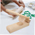 Cabilock Wooden Dumpling Wrapper Press Long Handle Maker Tool for Rice Cakes and Dumpling Skin Easy to Use Kitchen