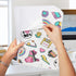 QYH Premium Printable Vinyl Sticker Paper - 50 Matte White Waterproof Decal Paper Sheets for Inkjet Printer Standard Letter Size 8.5"x11" by QYH