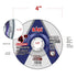 SALI 10 Pack 4 Inch Grinding Wheels for Metal & Stainless Steel, Aluminum Oxide Grinding Disc