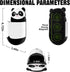 FUNISKETCH 4 Pack Cute Panda Magnetic Pen Holder, Strong Magnet for Glass Whiteboard, Refrigerator & Locker - Marker